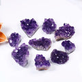 Améthyste Brute en Grappe – Petites Druses de Cristaux Violets Naturels, 10 à 60 g