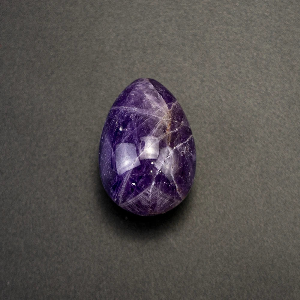Petit Œuf en Pierre Naturelle Polie 3 cm – Améthyste, Quartz Rose, Œil de Tigre, 10 Pierres