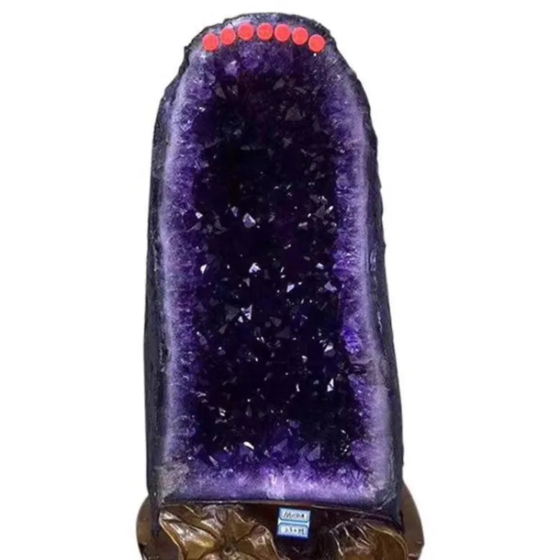 Géode d'Améthyste d'Uruguay – Grotte de Cristaux Violets Profonds, de 100 g à 1,5 kg
