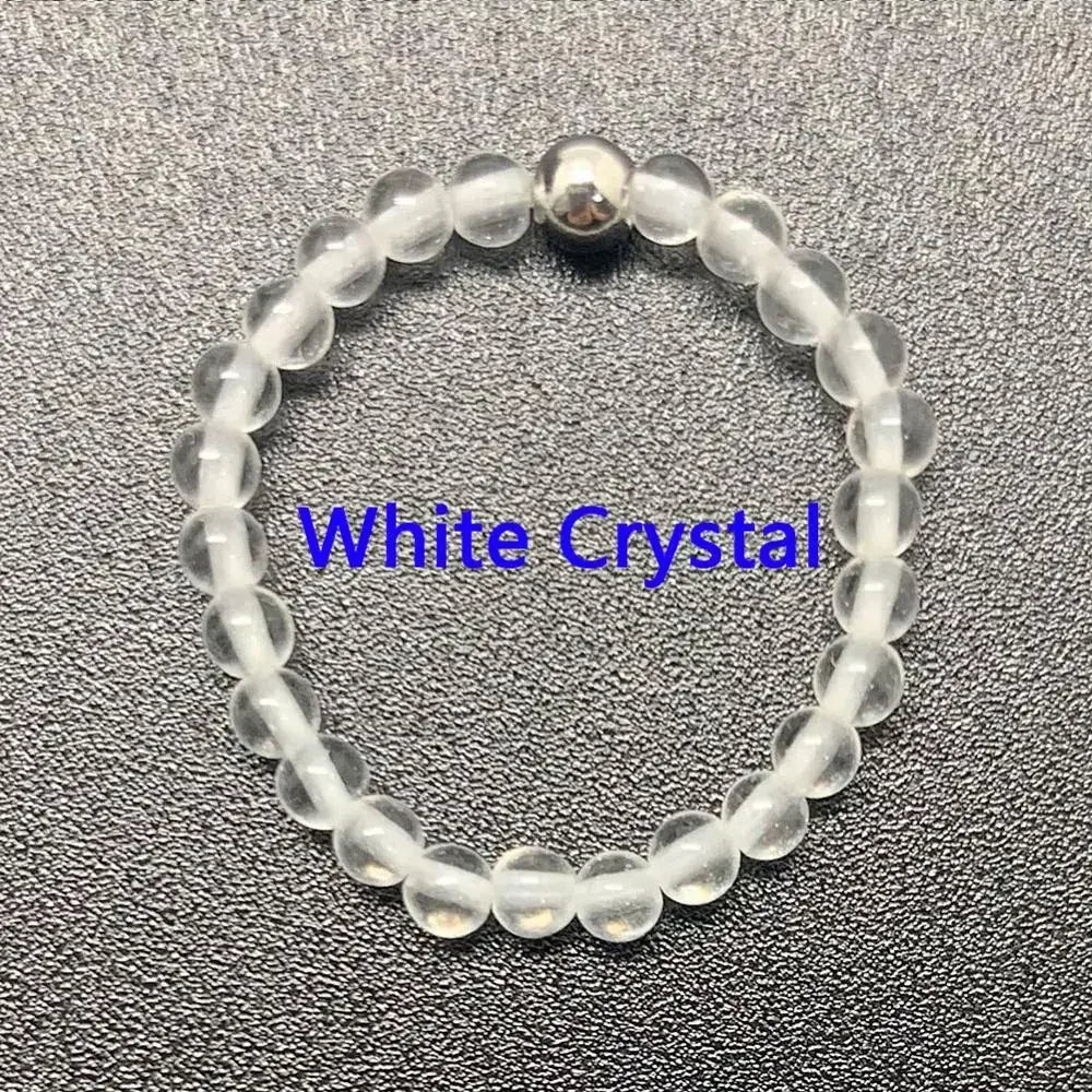 Bague Bohème en Perles de Pierre Naturelle 4 mm – Extensible, Perle Dorée ou Argentée, 14 Pierres