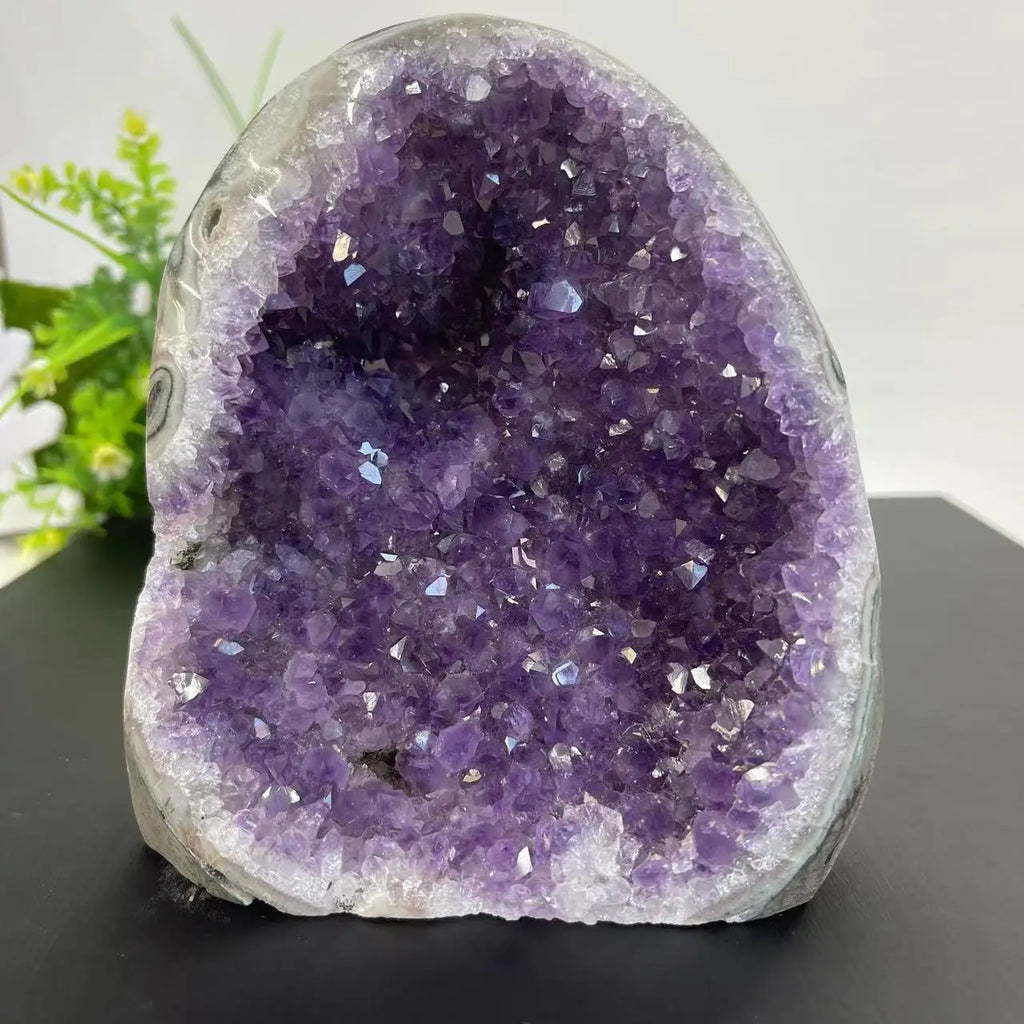 Géode d'Améthyste d'Uruguay – Amas de Cristaux Bruts de 400 g à 1,2 kg