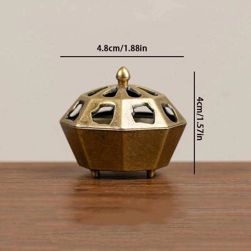 Porte-Encens Fleur de Lotus – Petit Brûleur pour Bâtons et Cônes, Décoration Zen