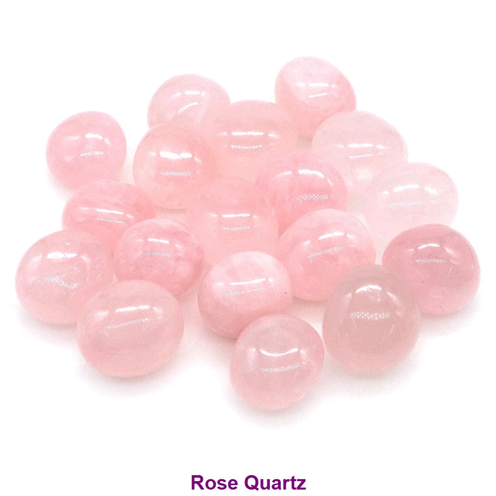 Pierres Roulées Naturelles en Vrac – 25 Pierres au Choix ou Assortiment, Sachet de 50, 100 ou 200 g