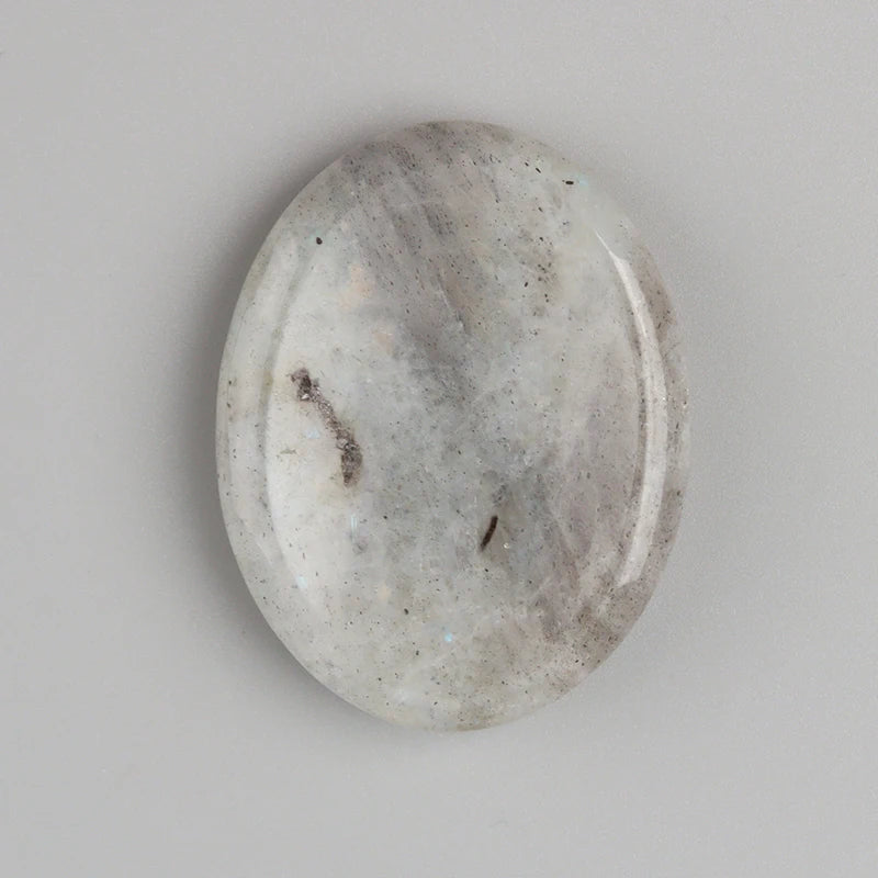 Pierre de Pouce Ovale en Pierre Naturelle 45 x 35 mm – Galet Anti-Stress, 16 Pierres au Choix