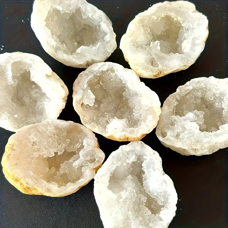 Géode d'Agate à Casser Soi-Même – Cristaux de Quartz à Découvrir, Idée Cadeau Enfant