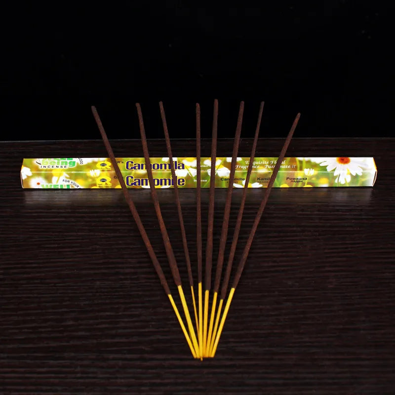 Encens Indien Naturel en Bâtonnets – Coffret de 10 Petites Boîtes, 14 Parfums : Sauge, Santal, Lavande…