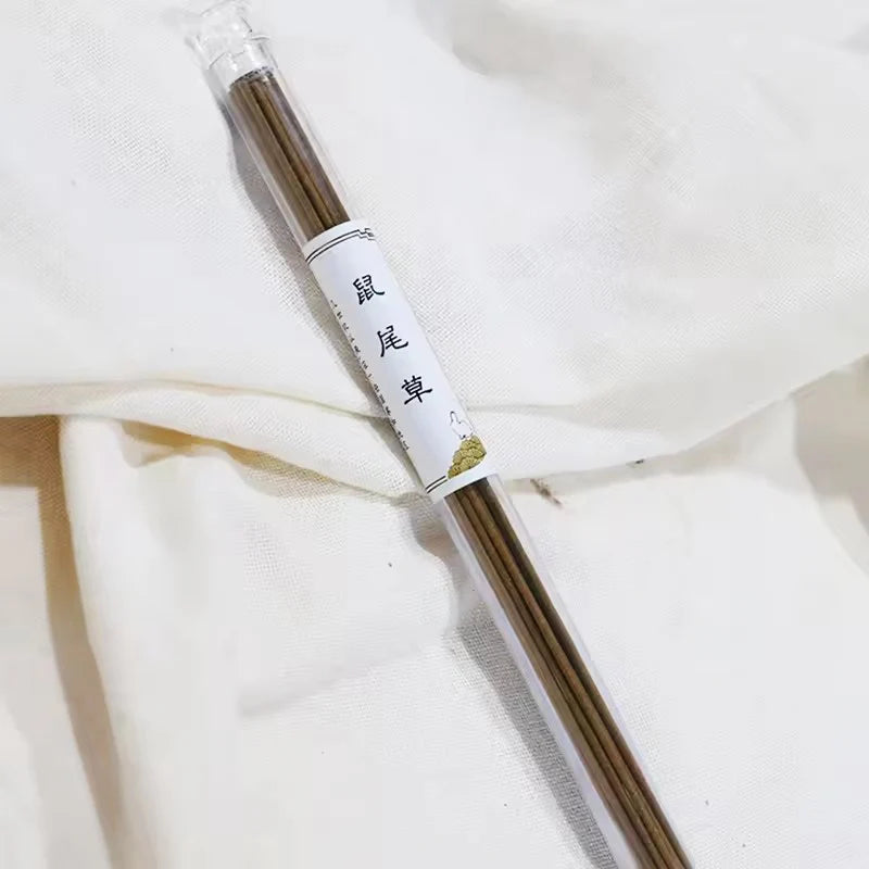 Encens Naturel en Tube de 20 Bâtonnets 21 cm – Palo Santo, Cèdre ou Sauge Blanche