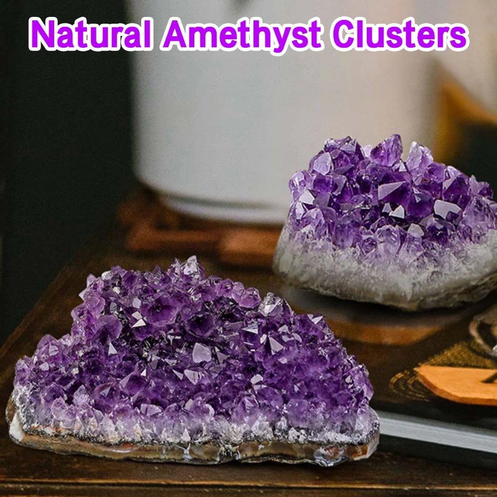 Petite Géode d'Améthyste Naturelle – Grotte de 30 à 70 g, Cristaux Bruts