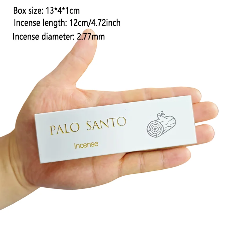 Bâtons d'Encens Palo Santo, Sauge Blanche ou Cèdre – Boîte de 30, Méditation et Yoga