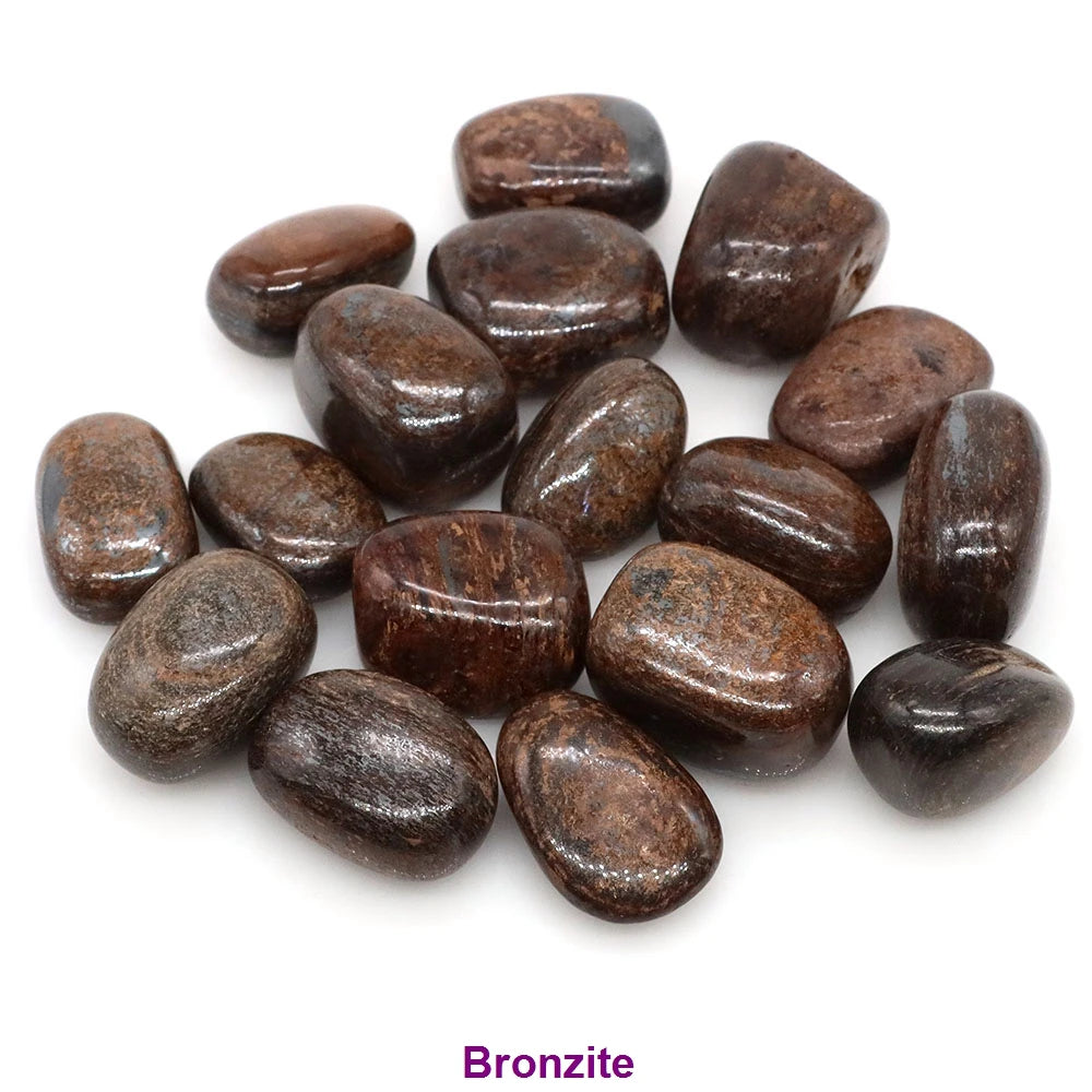 Pierres Roulées Naturelles en Vrac – 25 Pierres au Choix ou Assortiment, Sachet de 50, 100 ou 200 g