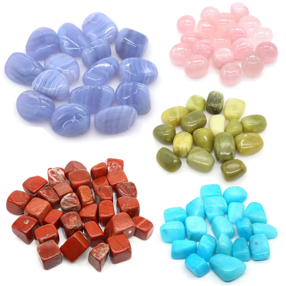 Pierres Roulées Naturelles en Vrac – 25 Pierres au Choix ou Assortiment, Sachet de 50, 100 ou 200 g