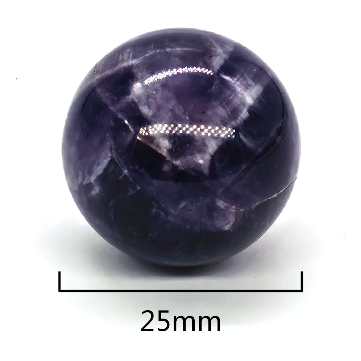 Sphère en Pierre Naturelle 25 mm – Améthyste, Quartz Rose, Labradorite, Œil de Tigre… 30 Pierres