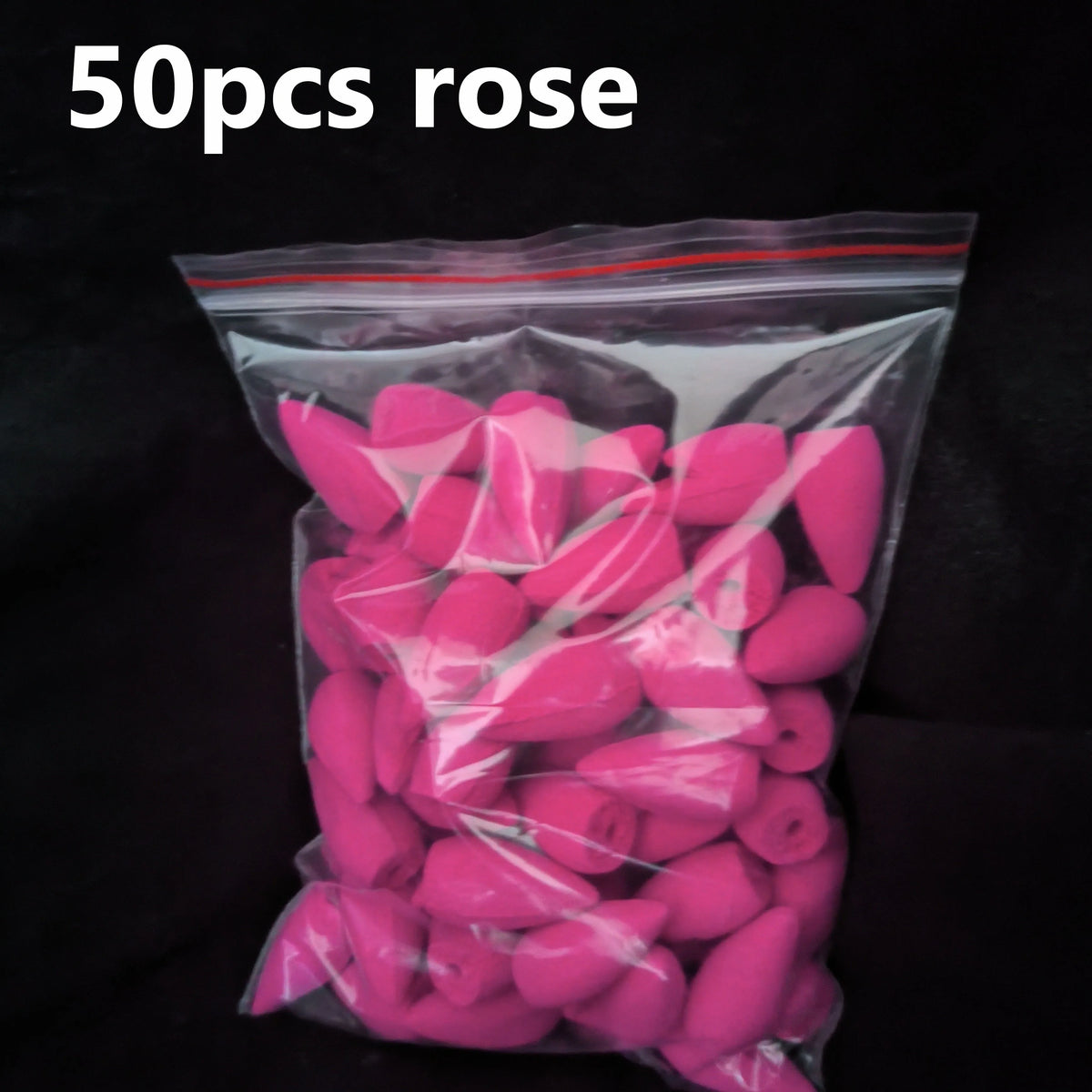 Cônes d'Encens à Reflux – Santal, Lavande, Jasmin, Rose, Thé Vert ou Bois d'Agar, 20 à 100 Pièces