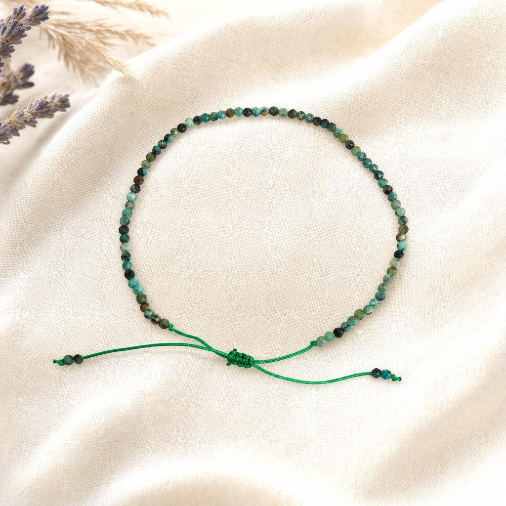 Bracelet Tressé Pierre Naturelle Femme