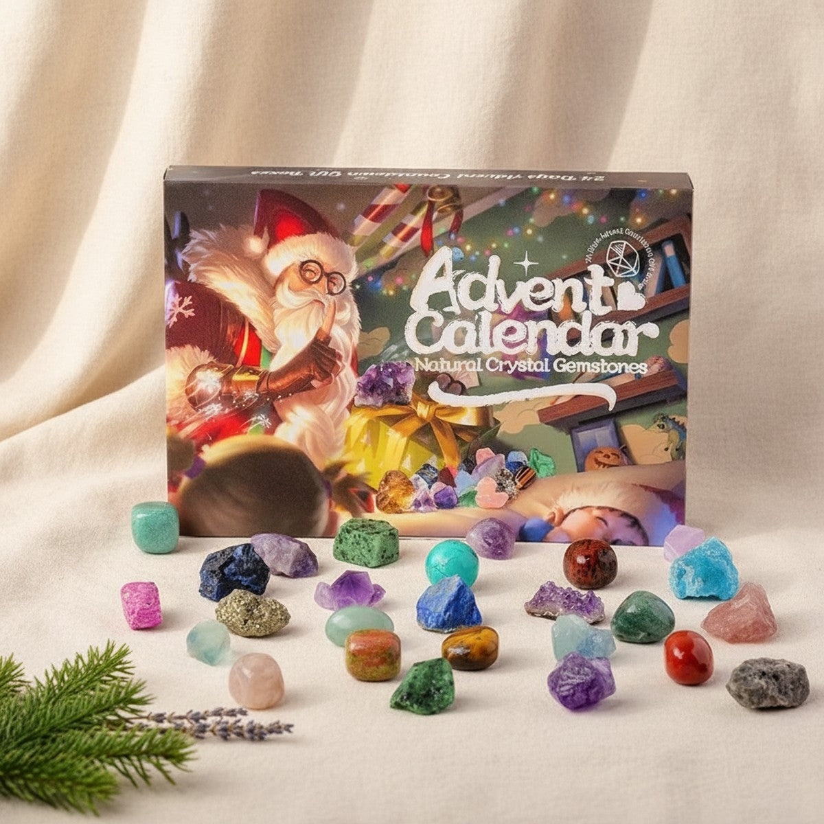 Calendrier de l'Avent Cristaux