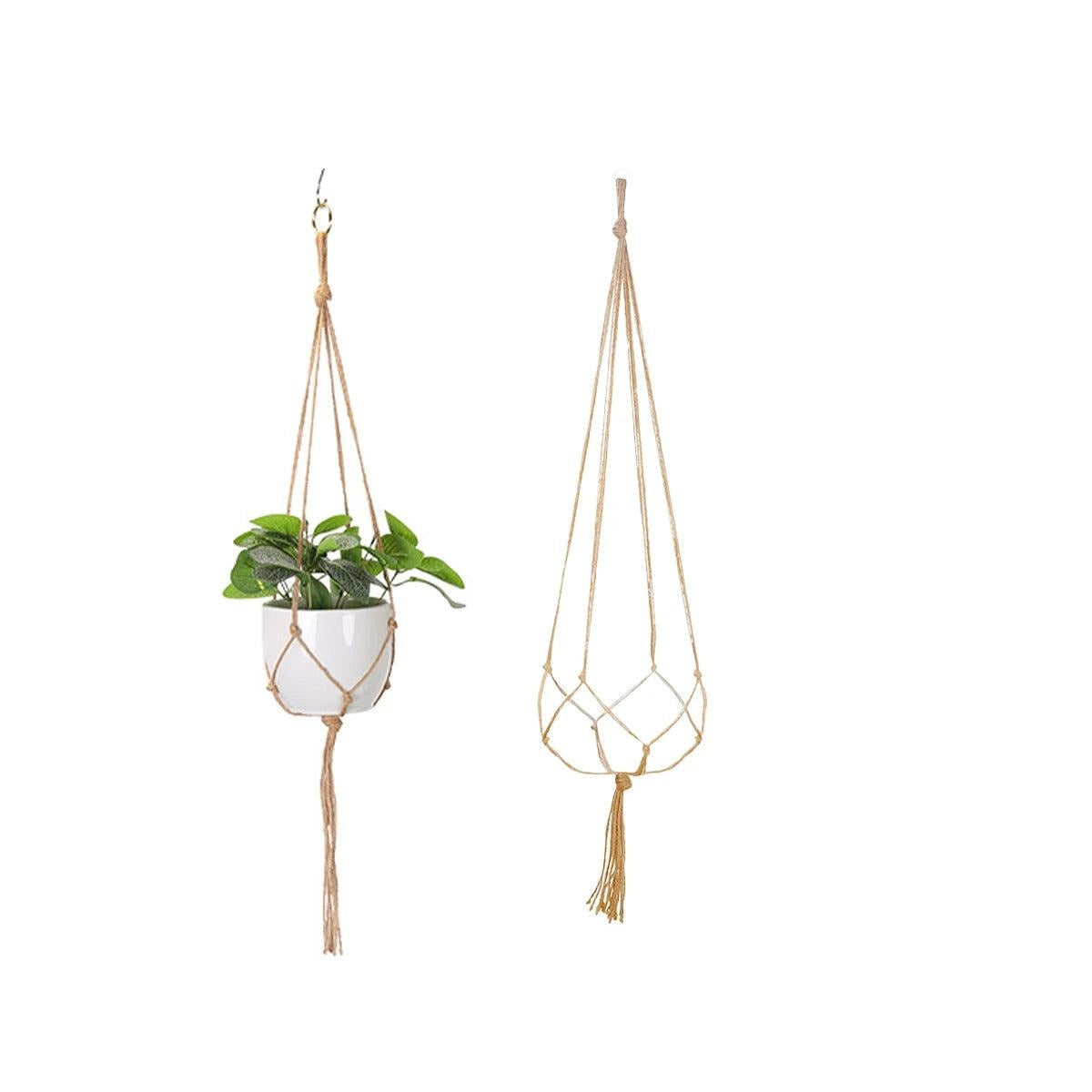 Suspension pour Plante en Macramé simple 90 cm