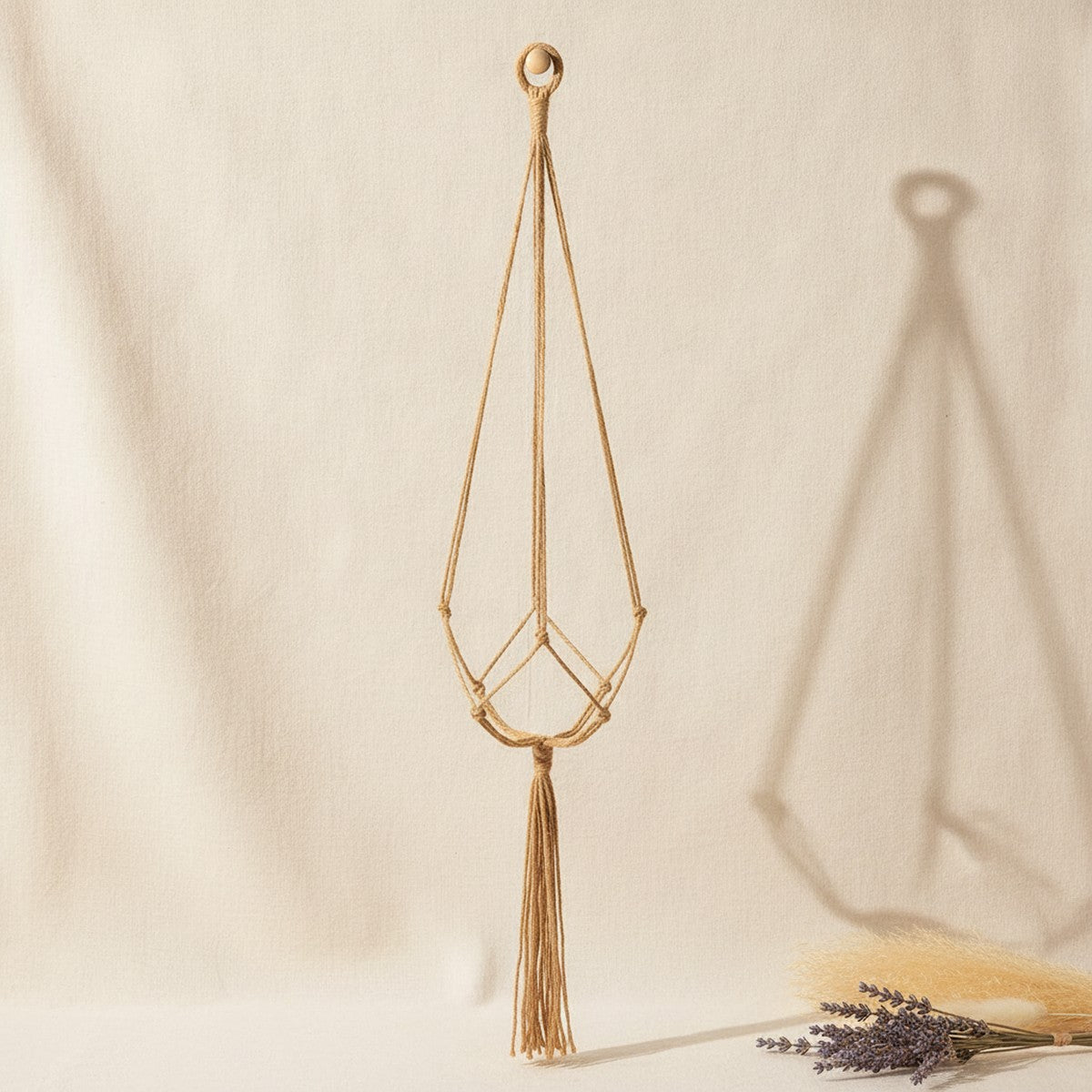 Suspension pour Plante en Macramé