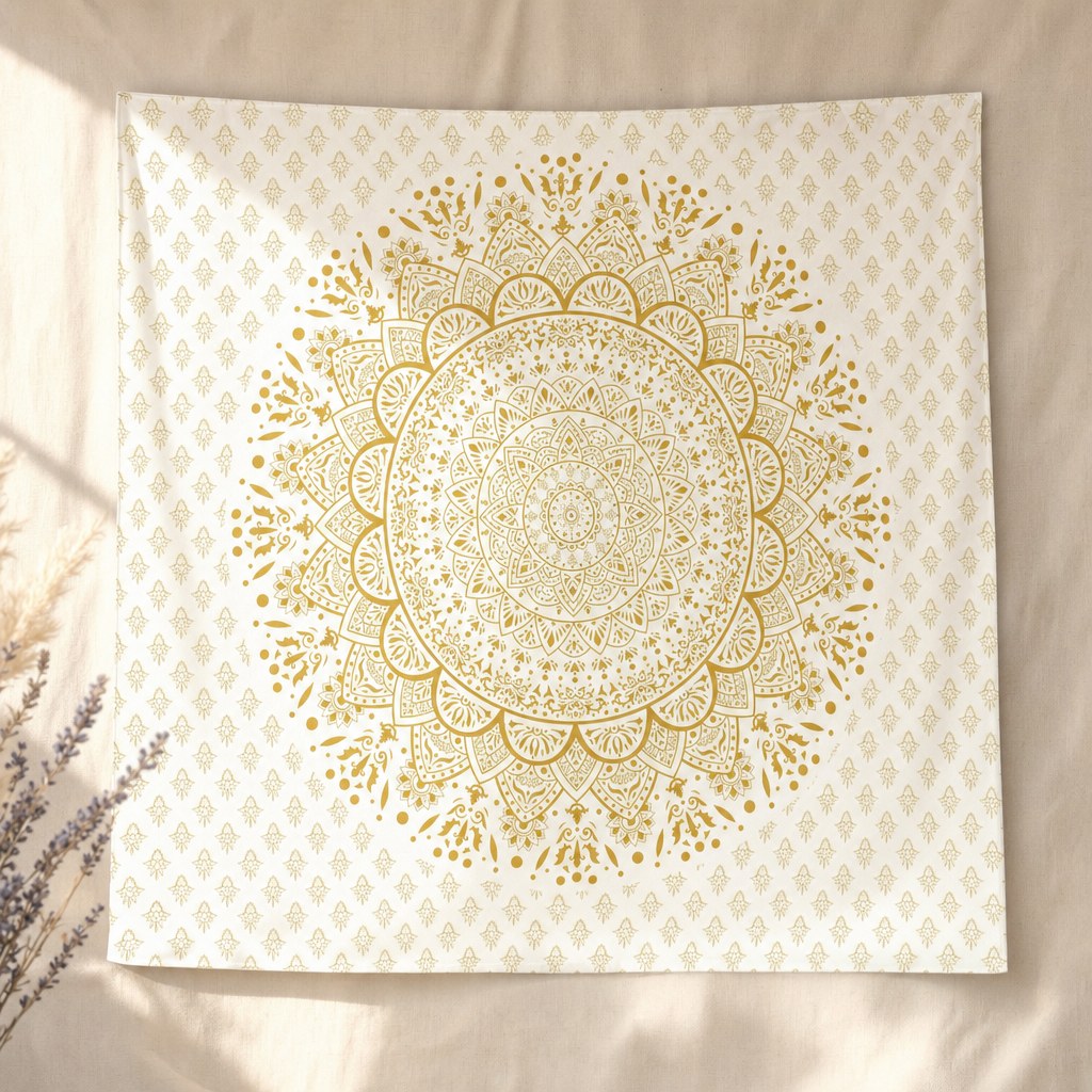 Tenture Murale Mandala Indien